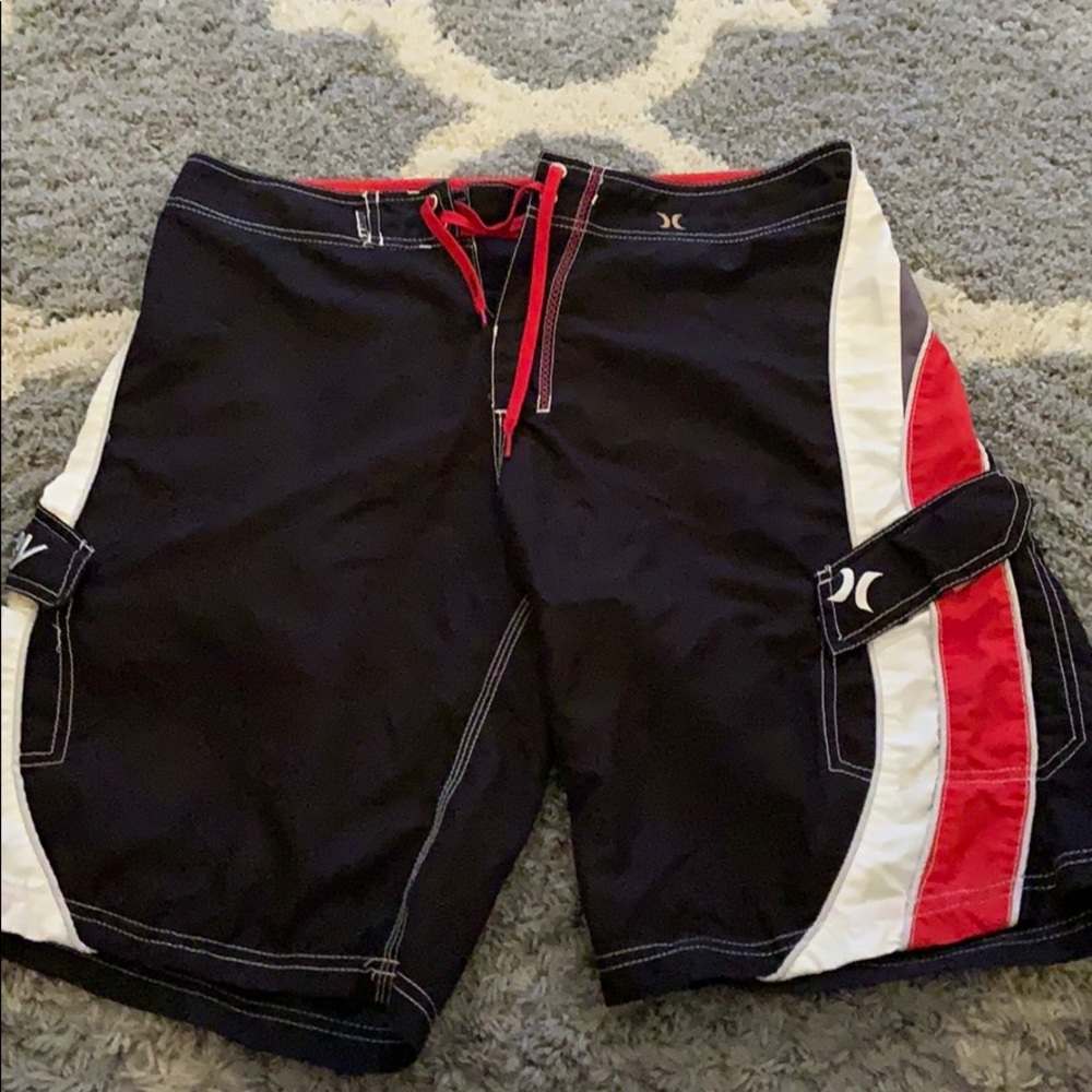 Hurley Custom Board Shorts Size 33